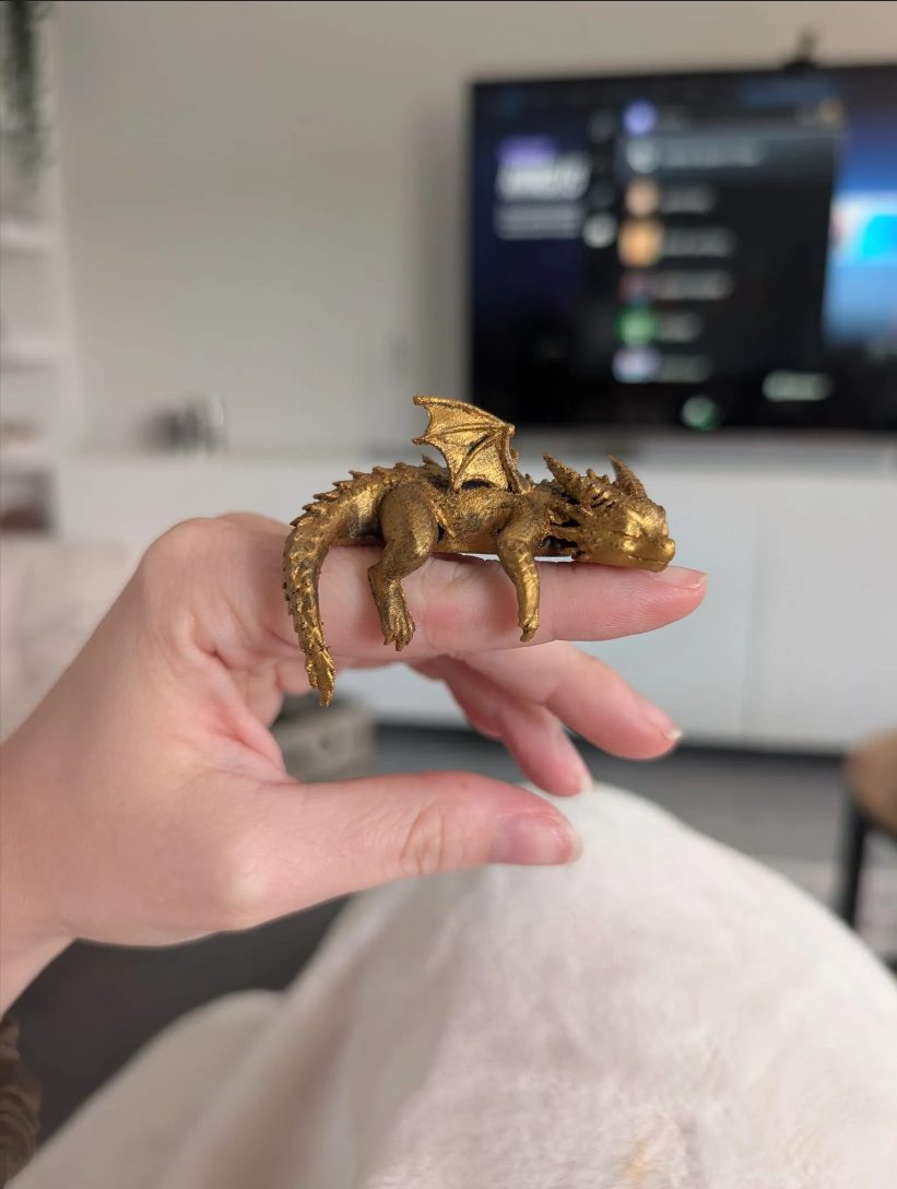 Sleeping Baby Dragon